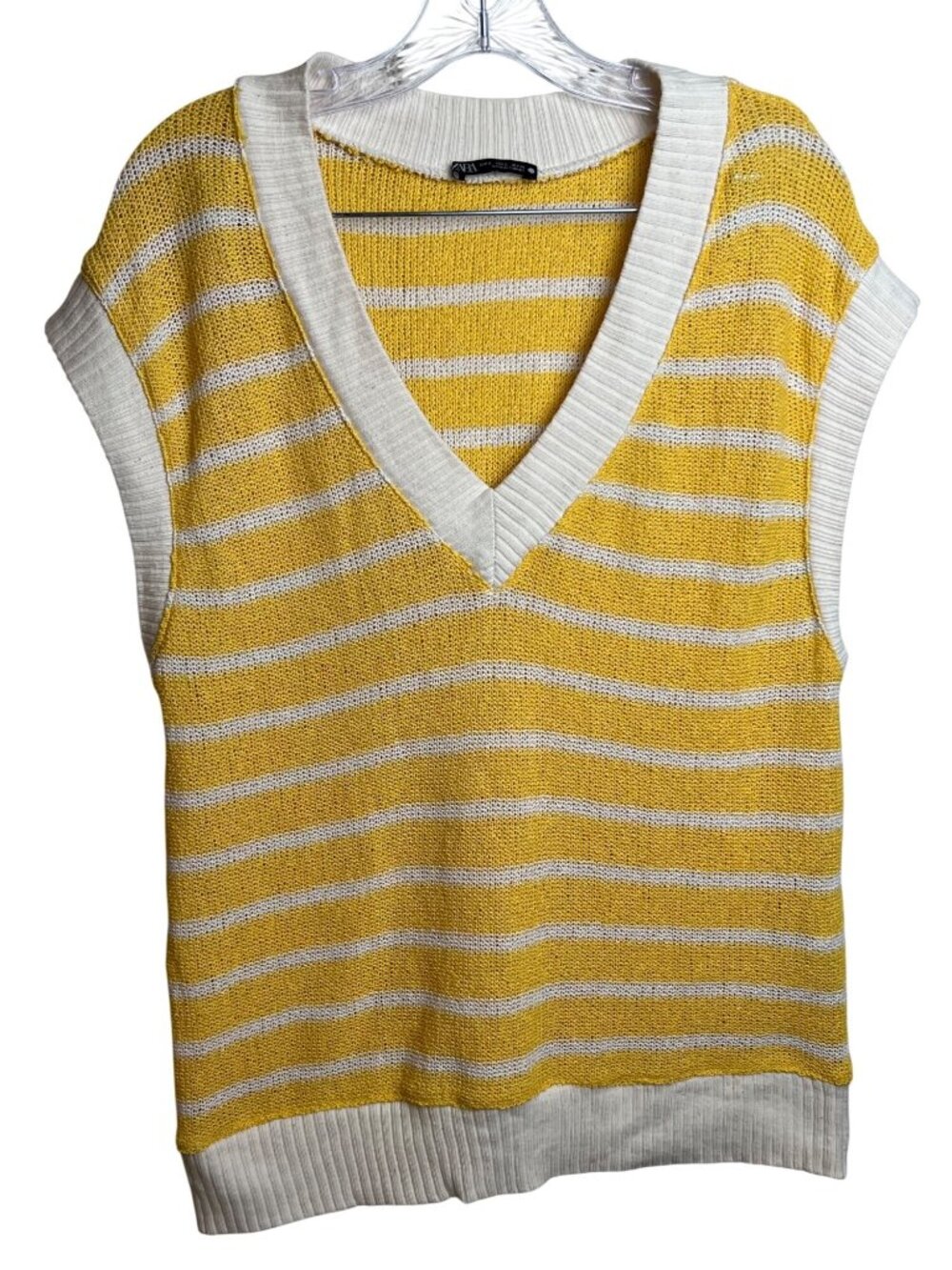 Zara Striped Sweater Vest